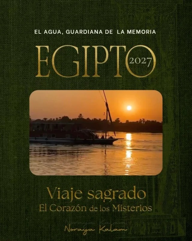 𓋹 Existen muchas maneras de viajar a Egipto. La que yo propongo, es la que nos permite entrelazar nuestro viaje con con la experiencia viva de la dimensión interior, acercándonos a la manera de vivir que tenían ellos de comprender el mundo. ¿Y cómo se consigue esto en un destino tan turístico? Gracias a una organización impecable:*  Grupo reducido.
* 5 Visitas privadas entre las cuales están la Gran Esfinge (Ceremonia de apertura), la capilla de Sekhmet, el Templo de Isis (2 horas en exclusiva para el grupo) o la Gran Pirámide (Rito de cierre, 2 horas para respirar con ella y vivir el Misterio desde dentro, sin interferencias).
*  5 días y 4 noches navegando por el sagrado Nilo a bordo de una Dahabiya de uso explusivo del grupo. Navegar en este tipo de embarcación evoca ecos de un pasado en los que mirábamos el mundo con los ojos llenos de asombro por la magia y la belleza de la creación.
*  Visitas a la pirámide de Saqqara y las pirámides de Darshur, y los templos Luxor, Karnak, Philae, KomOmbo, Edfu, templo de Hathor en Dendera, y en el Templo de Seti en Abydos.𓂀 Esto no es la final del Mundial, es el principio de un Viaje profundamente transformador que nunca vas a olvidar: es Arqueología Espiritual.Tienes todos los detalles en la web.
¡Pregúntame lo que quieras!
Bendición completa para este nuevo ciclo que conmemoramos en estos días recordando el inicio de la temporada de las inundaciones, el Año Nuevo en la antigua Khemet, bendecido por todos los Dioses, estrellas brillantes, espíritus inmortales!! 𓅓_______________________🎥 De nuestro viaje Iniciático a Egipto en 2025#viajesagrado #egipto #khemet #iniciacion